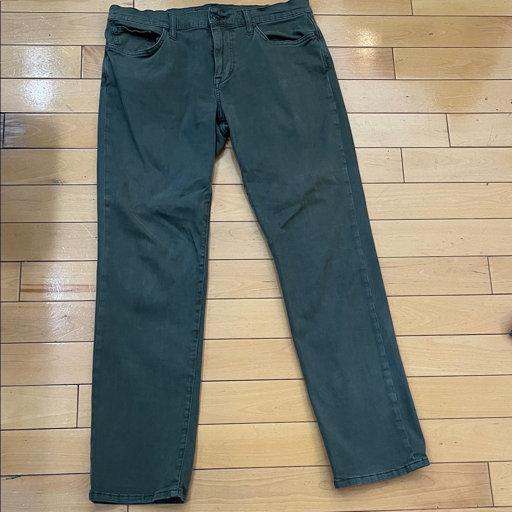 Joe's Jeans Dark Green Chinos